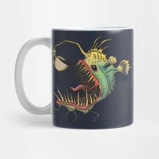 Angler Crazy coffee creature. Mug